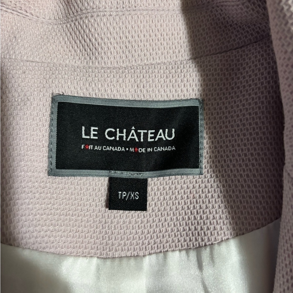 🛍Bundle sale🛍Le Chateau purple Blazer Tailored Suit Jacket xs - Picture 7 of 10